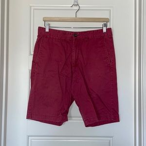 Mens Merona red shorts size 30